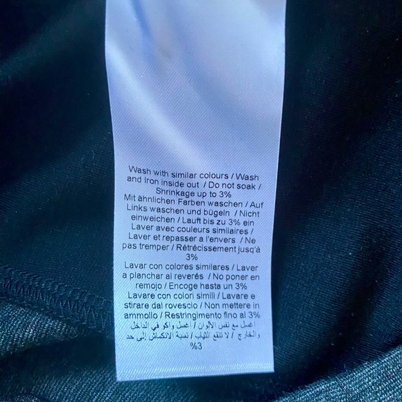 In Wear Black and Dark Heathered Grey Venche Dress - Picture 9 of 9